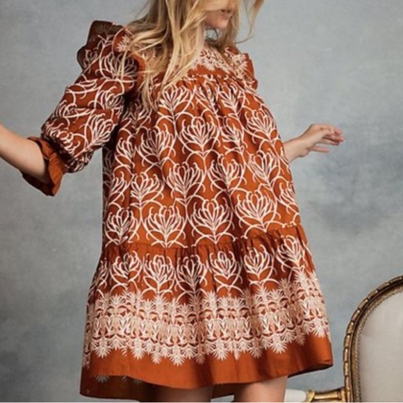 Happy X Nature Ruffle Dress Size XXS - Picture 3 of 7